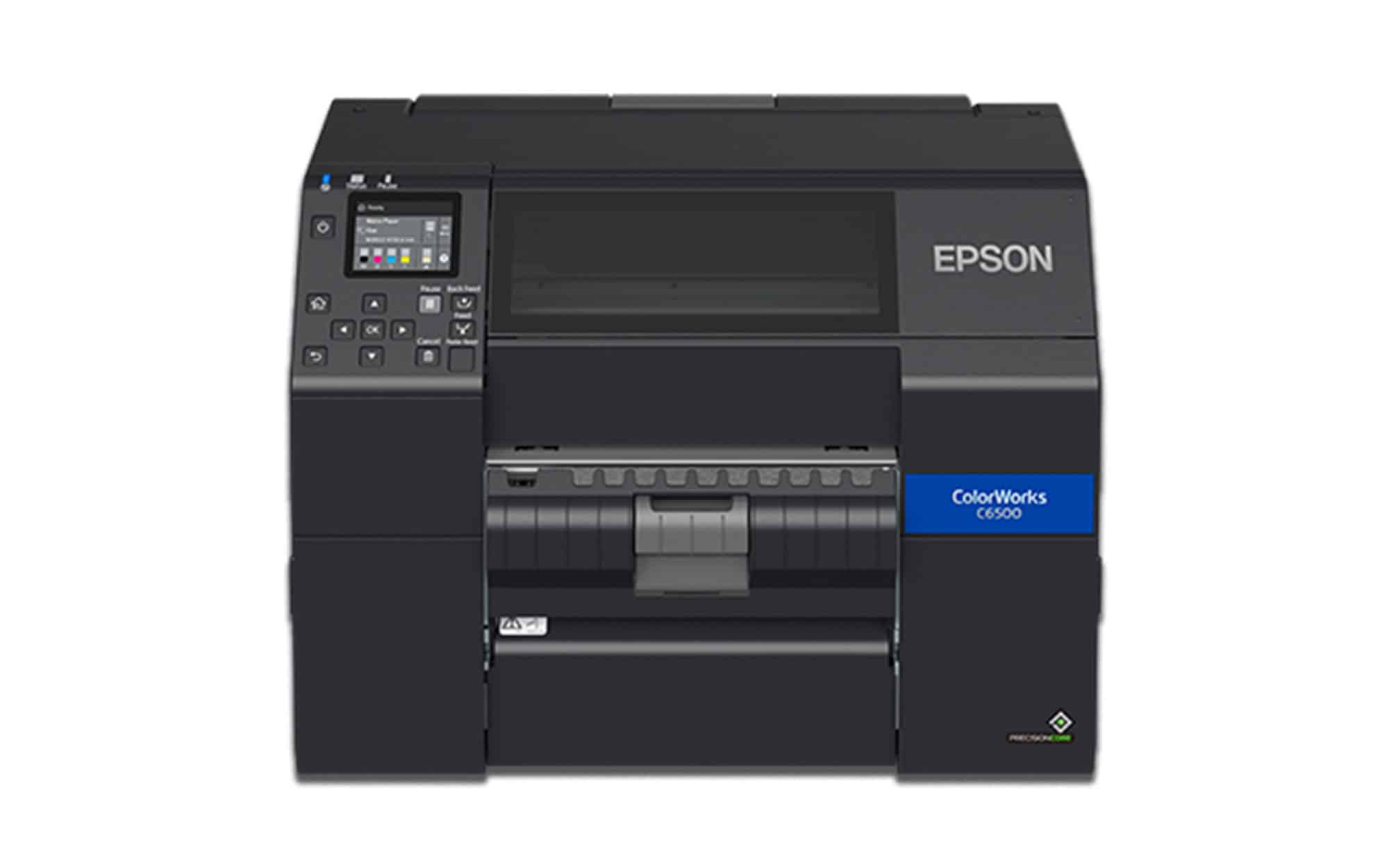 ColorWorks CW-C6500P Color Inkjet Label Printer with Peel-and-Present Colorworks Cw C6500p Color Inkjet Label Printer With Peel And Present