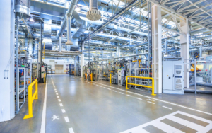 Corridor In A Manufacturing Plant